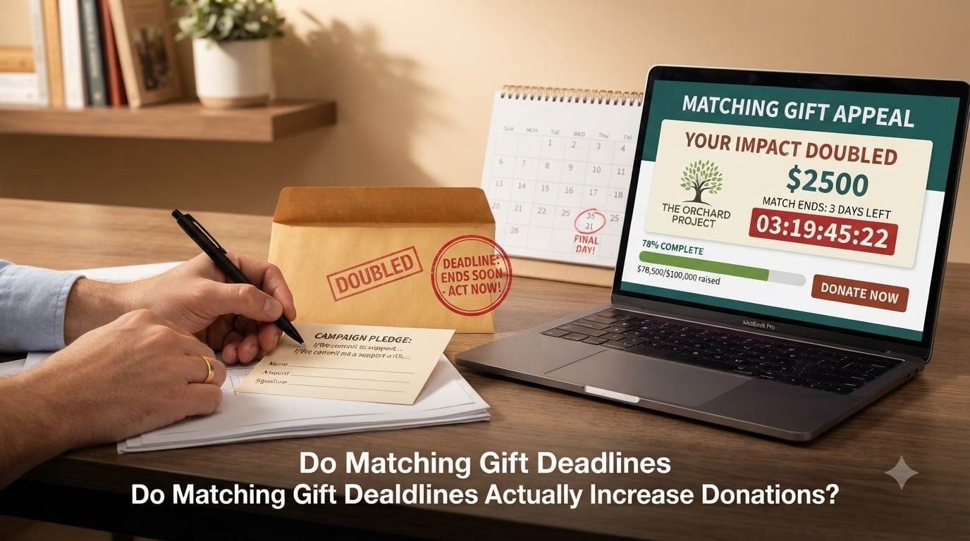 Do Matching Gift Deadlines Actually Increase Donations?