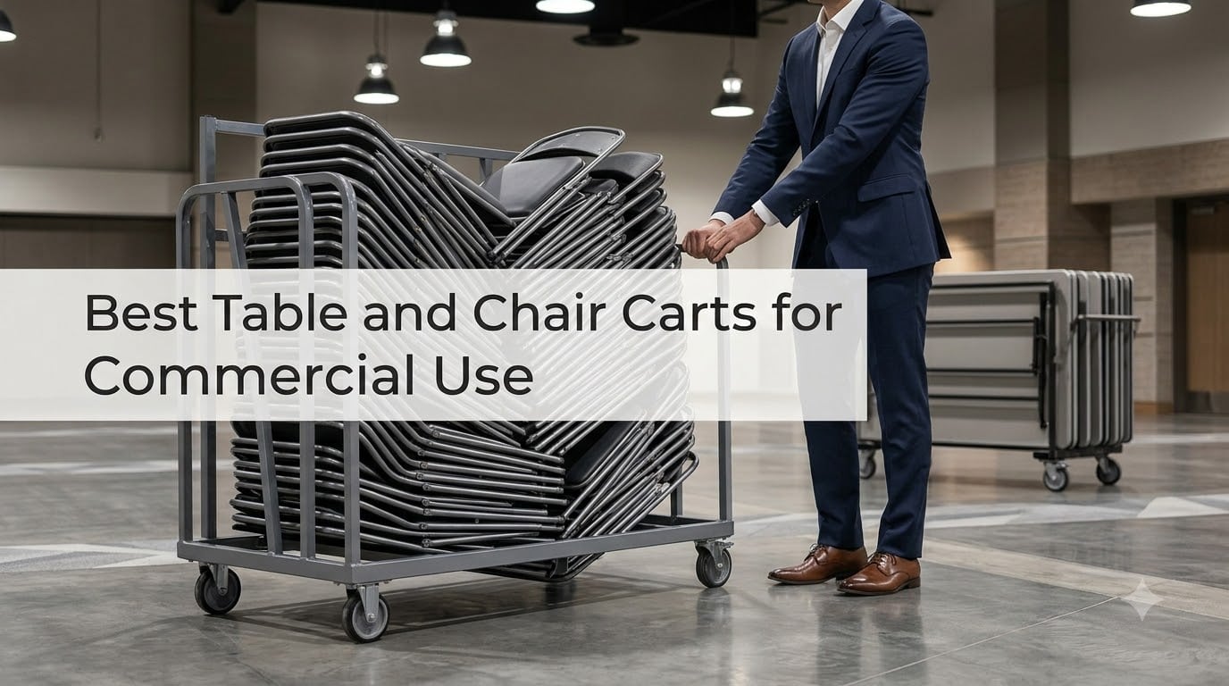 Best Table and Chair Carts for Commercial Use