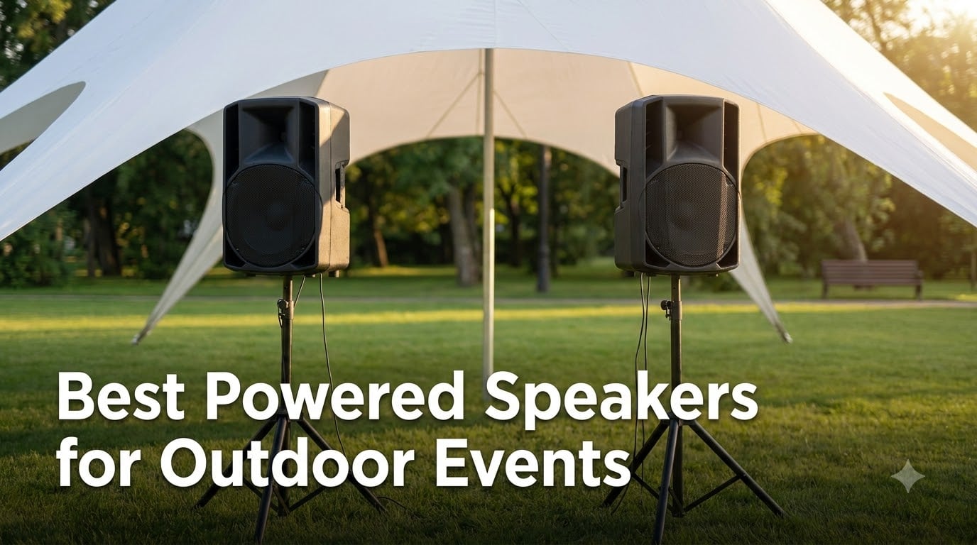 Best Powered Speakers for Outdoor Events