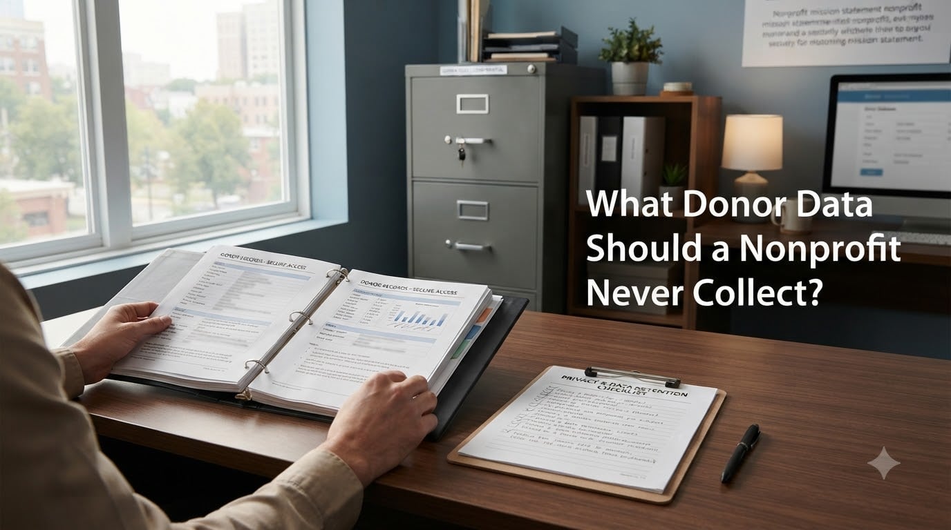 What Donor Data Should a Nonprofit Never Collect?