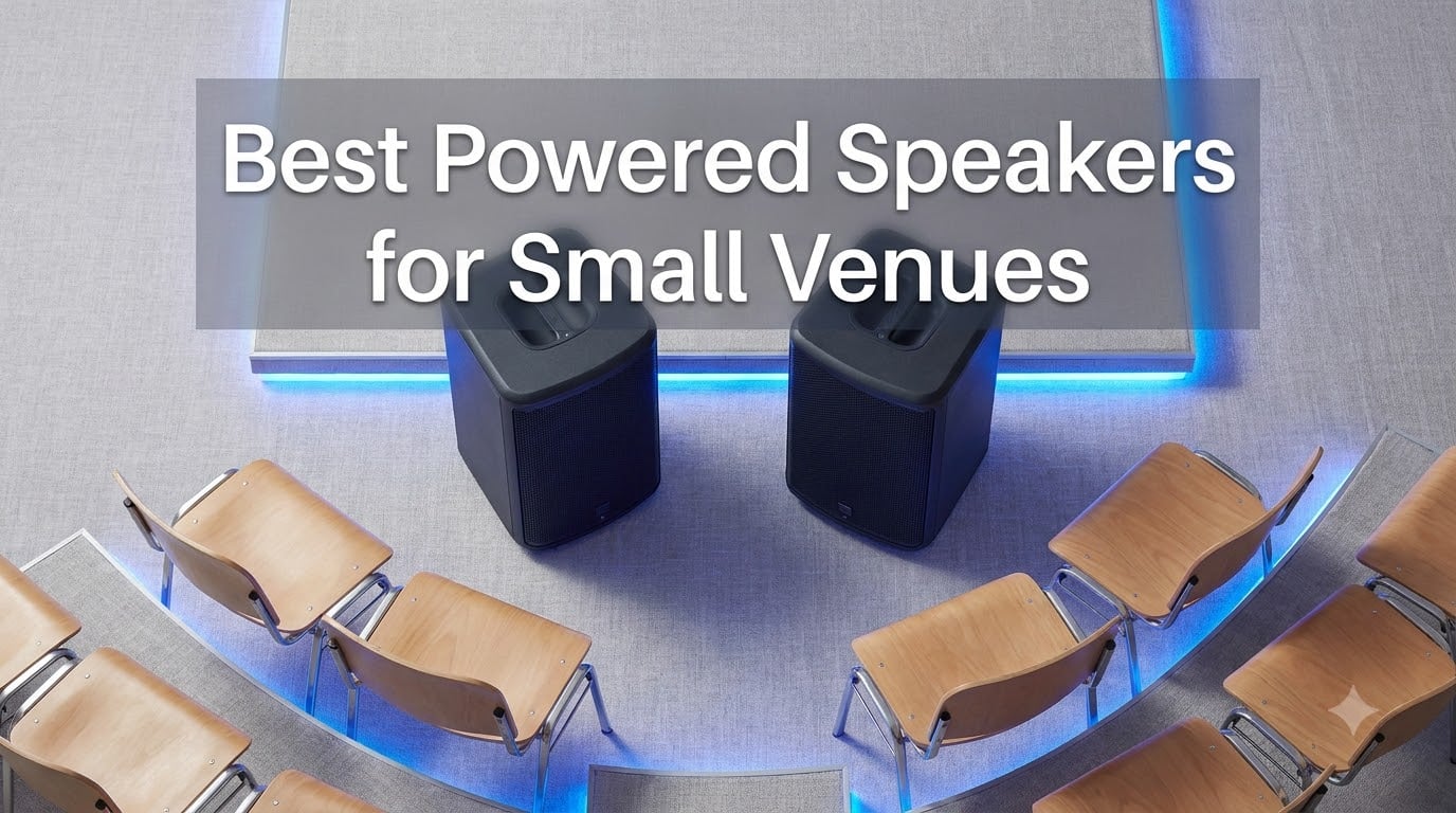 Best Powered Speakers for Small Venues