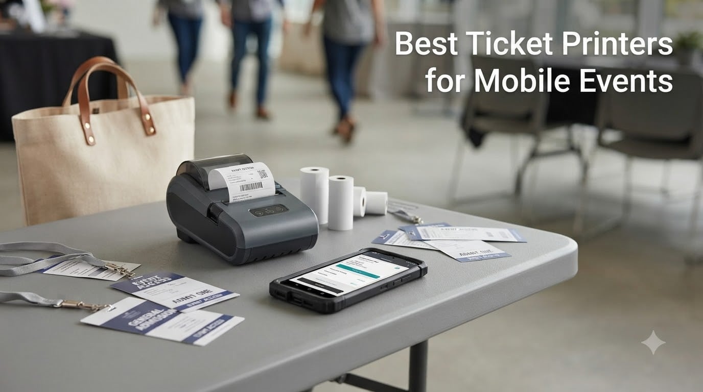 Best Ticket Printers for Mobile Events