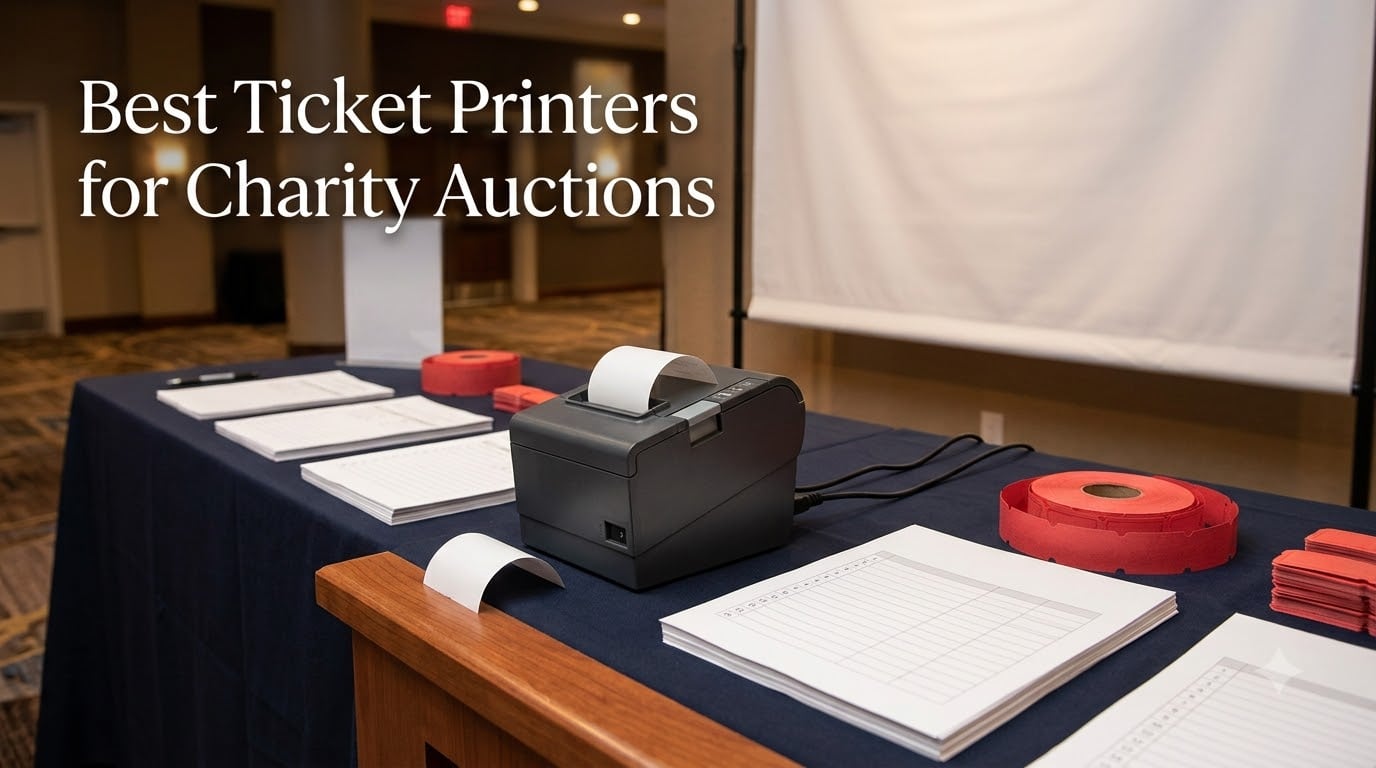 Best Ticket Printers for Charity Auctions