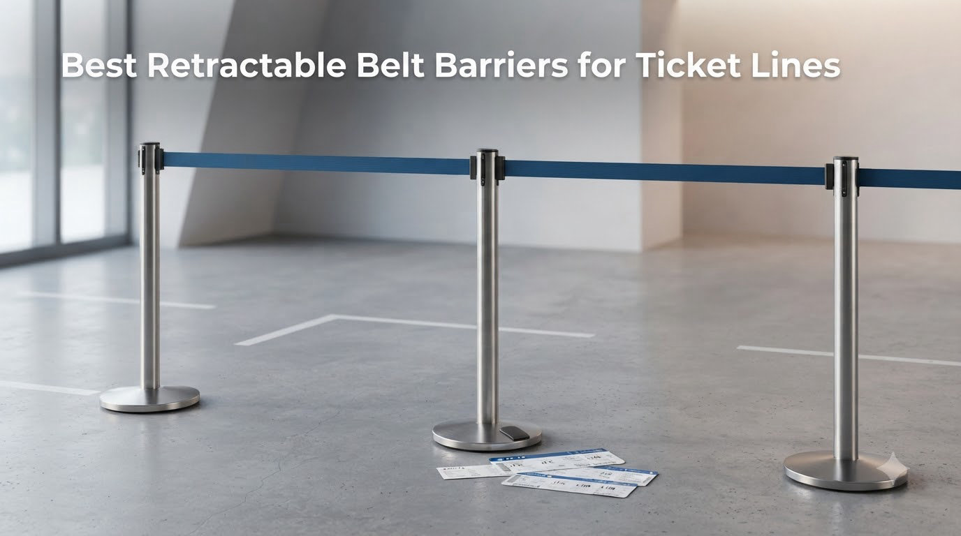 Best Retractable Belt Barriers for Ticket Lines