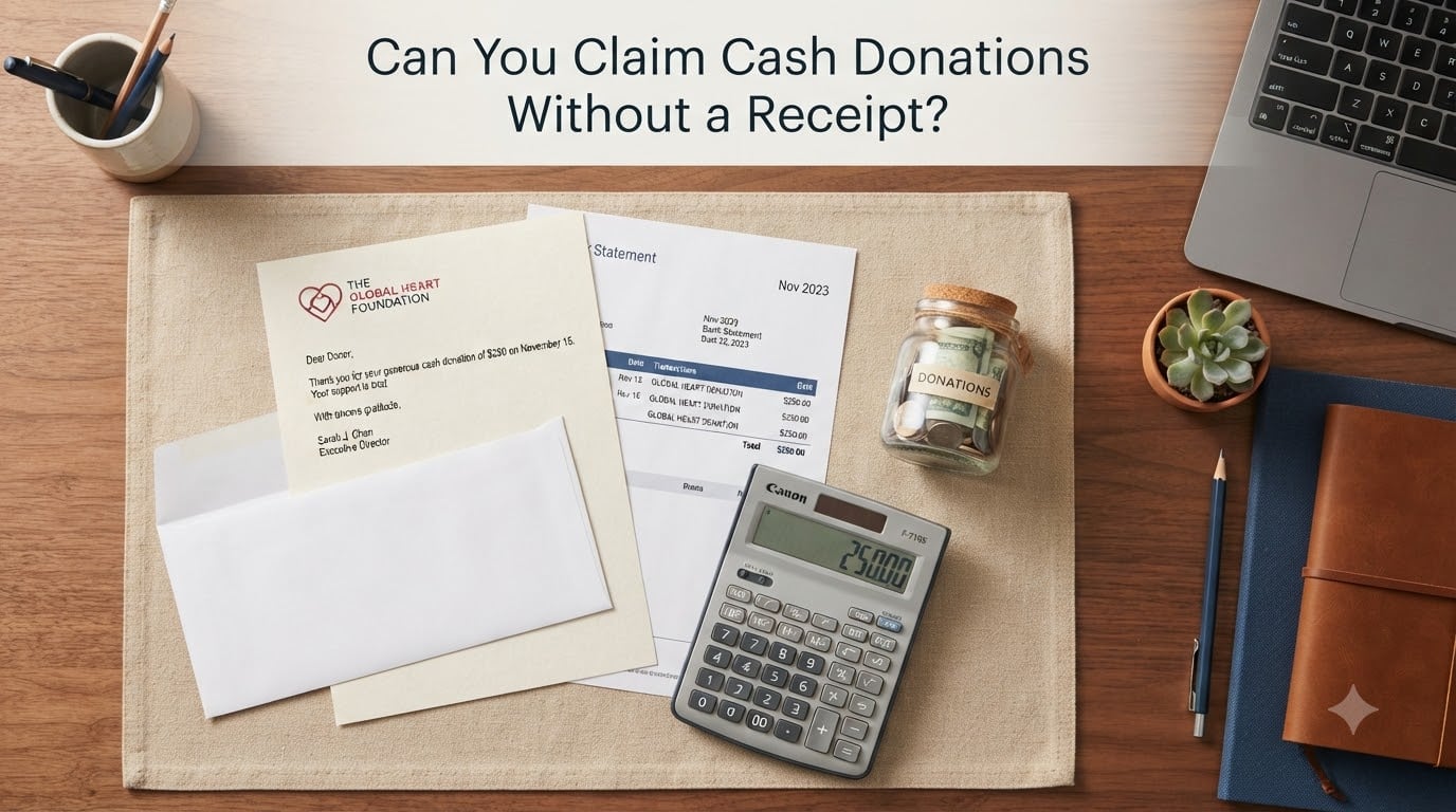 Can You Claim Cash Donations Without a Receipt?