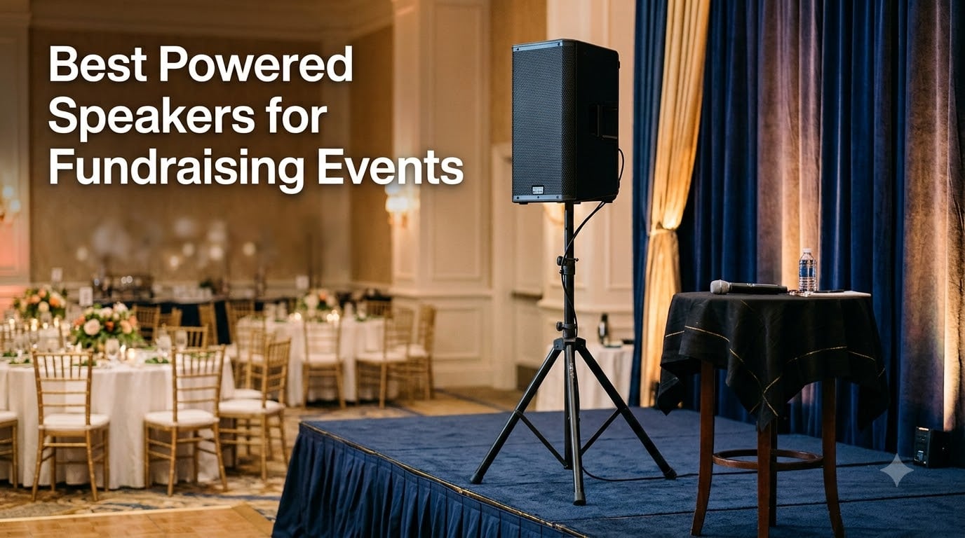 Best Powered Speakers for Fundraising Events