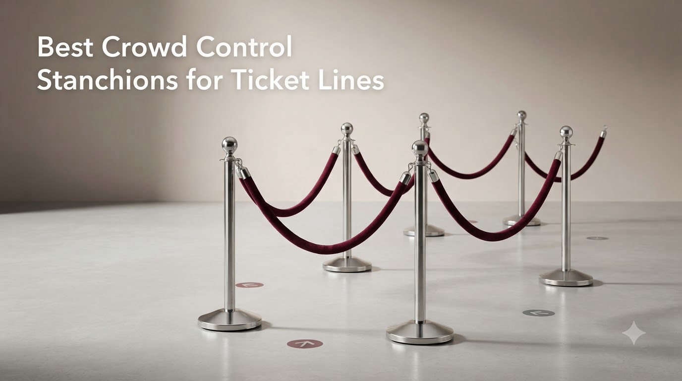 Best Crowd Control Stanchions for Ticket Lines