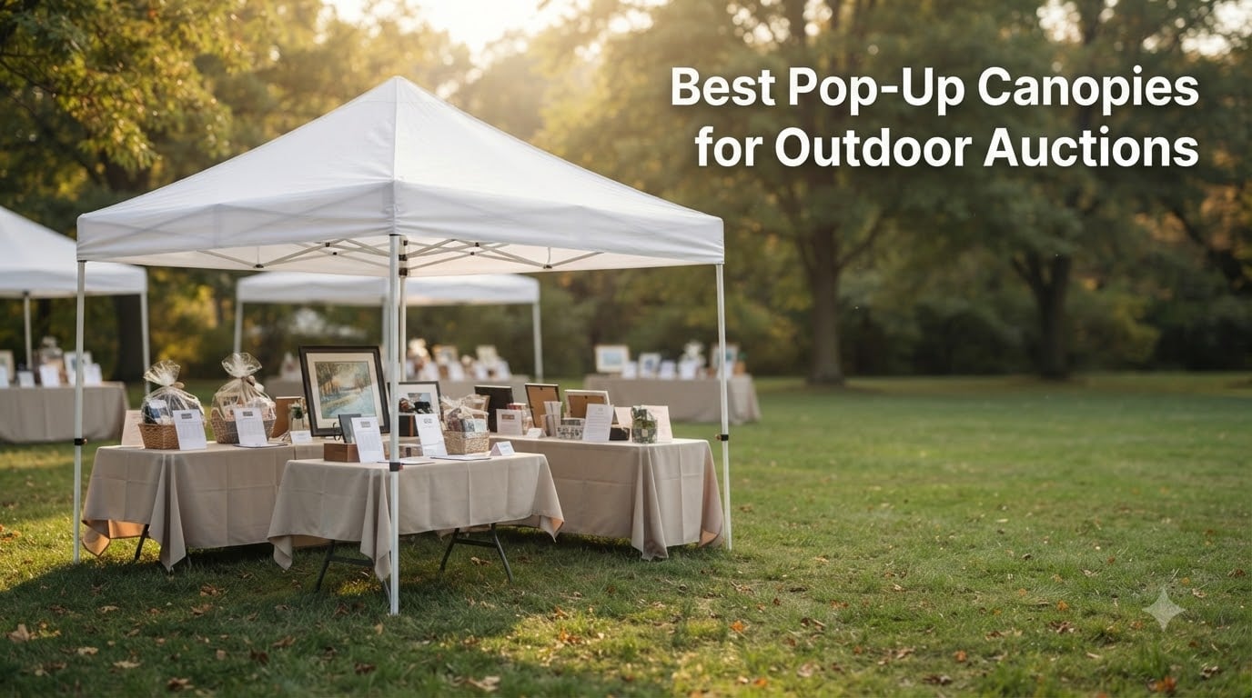 Best Pop-Up Canopies for Outdoor Auctions
