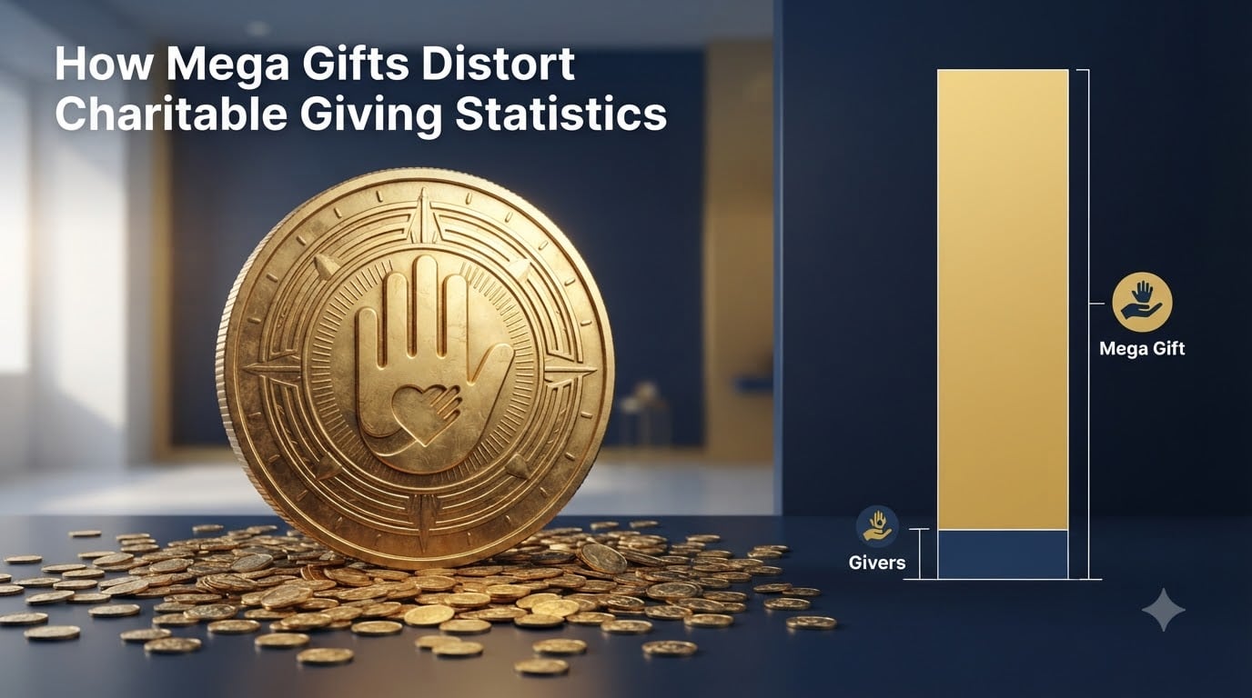 How Mega Gifts Distort Charitable Giving Statistics