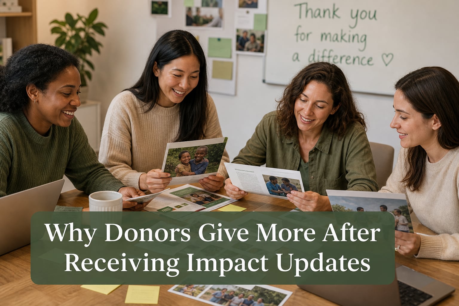 Why Donors Give More After Receiving Impact Updates