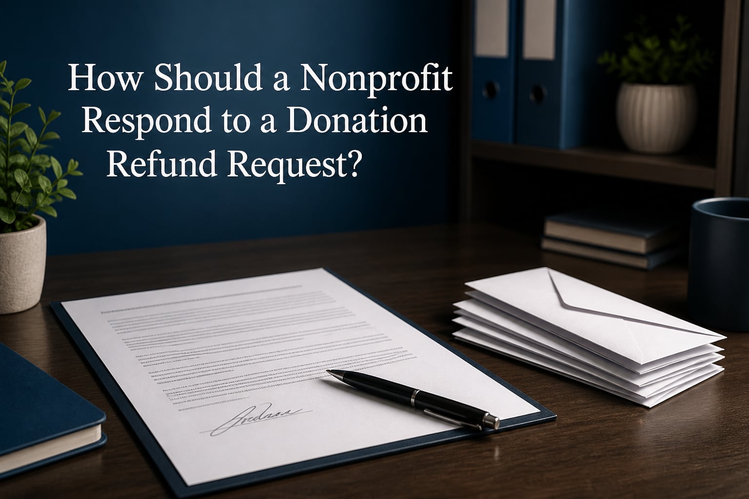 How Should a Nonprofit Respond to a Donation Refund Request?