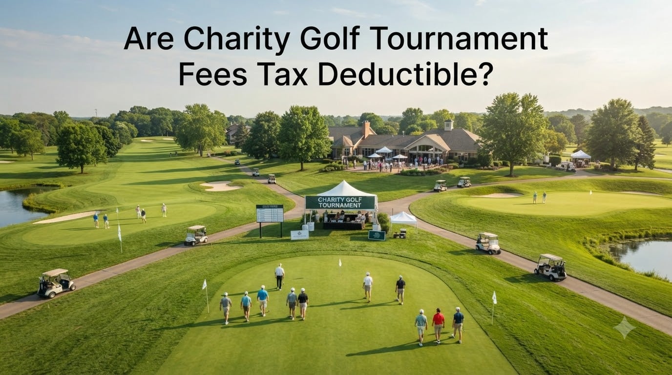 Are Charity Golf Tournament Fees Tax Deductible?