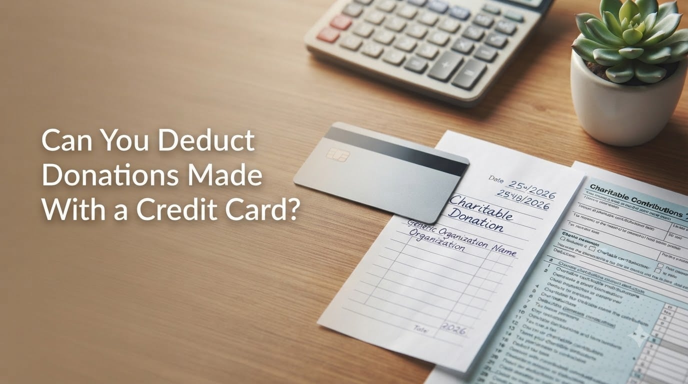 Can You Deduct Donations Made With a Credit Card?