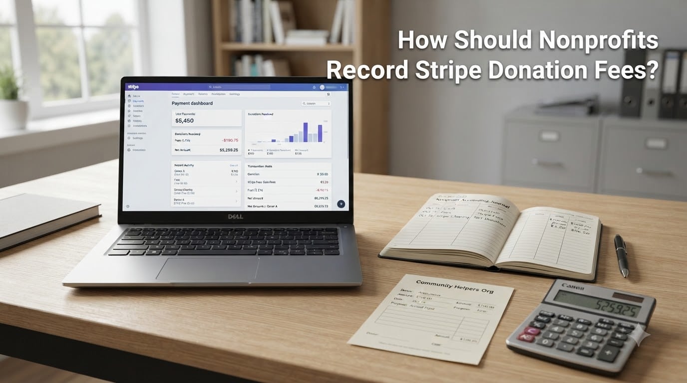 How Should Nonprofits Record Stripe Donation Fees?