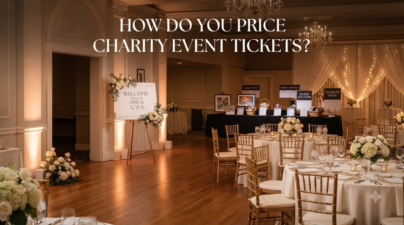 How Do You Price Charity Event Tickets?