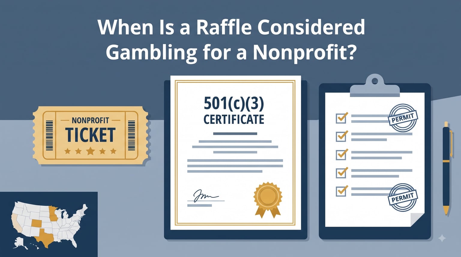 When Is a Raffle Considered Gambling for a Nonprofit?