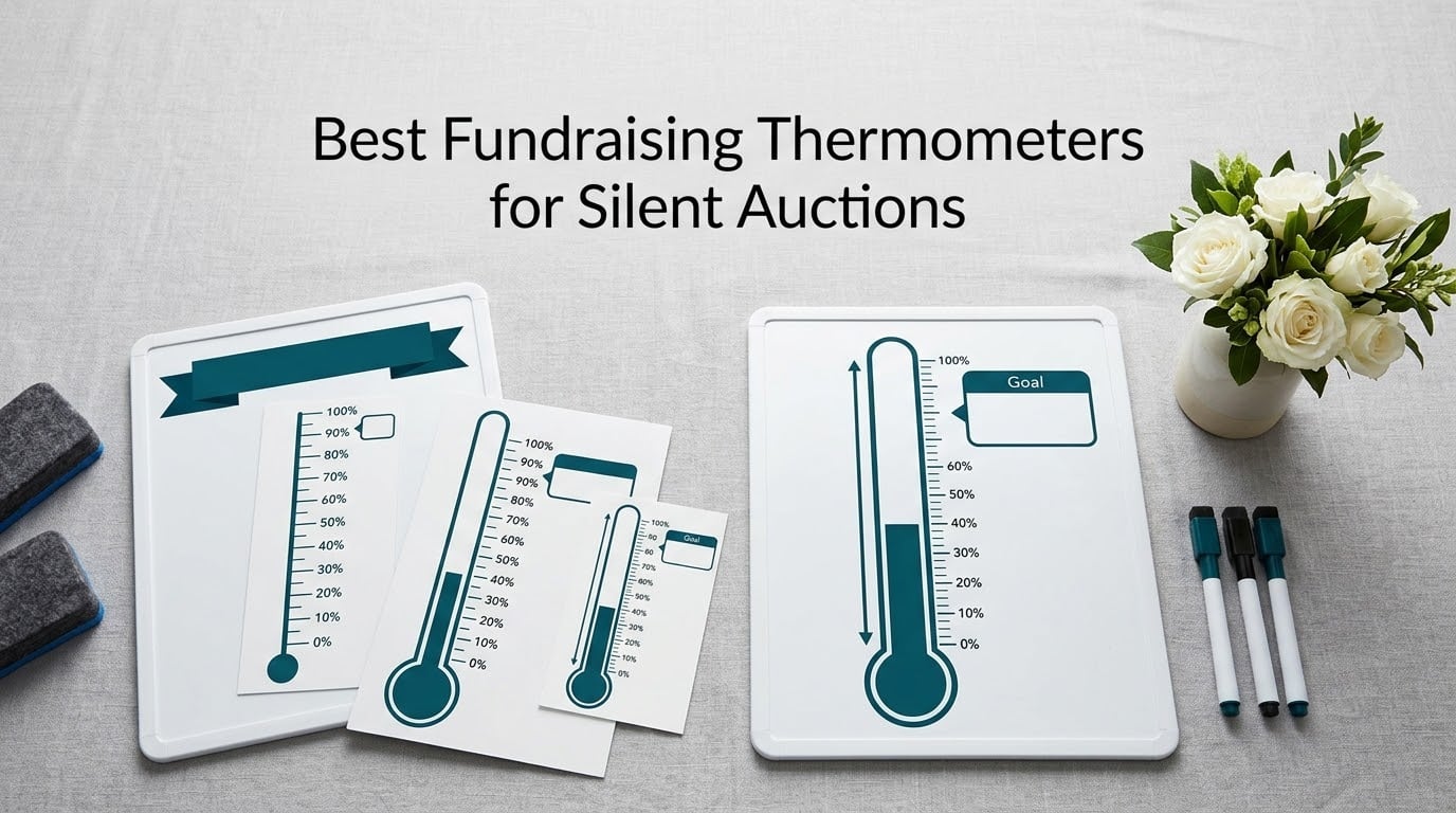 Best Fundraising Thermometers for Silent Auctions