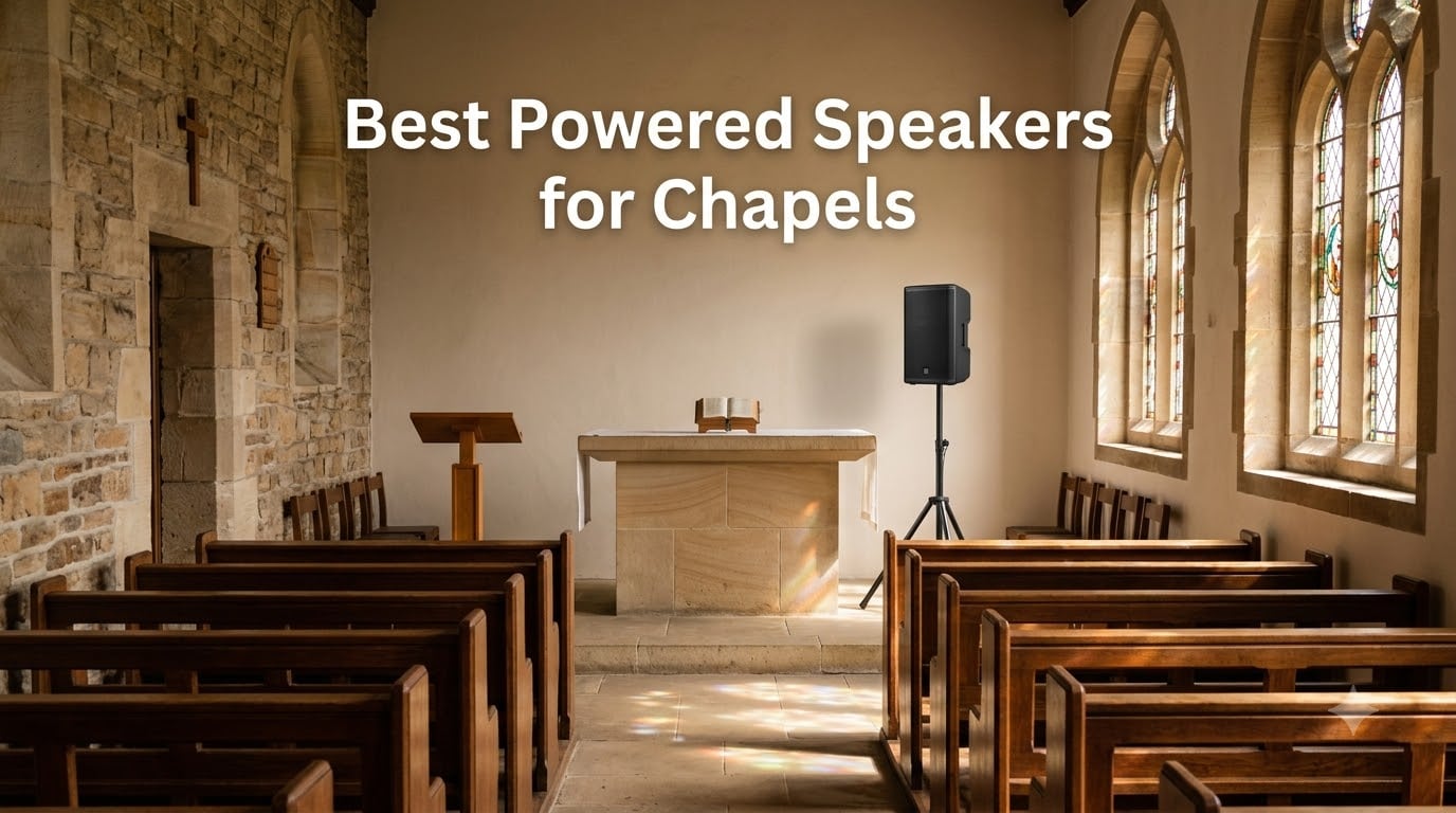 Best Powered Speakers for Chapels