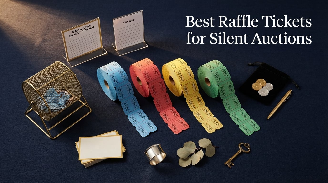 Best Raffle Tickets for Silent Auctions