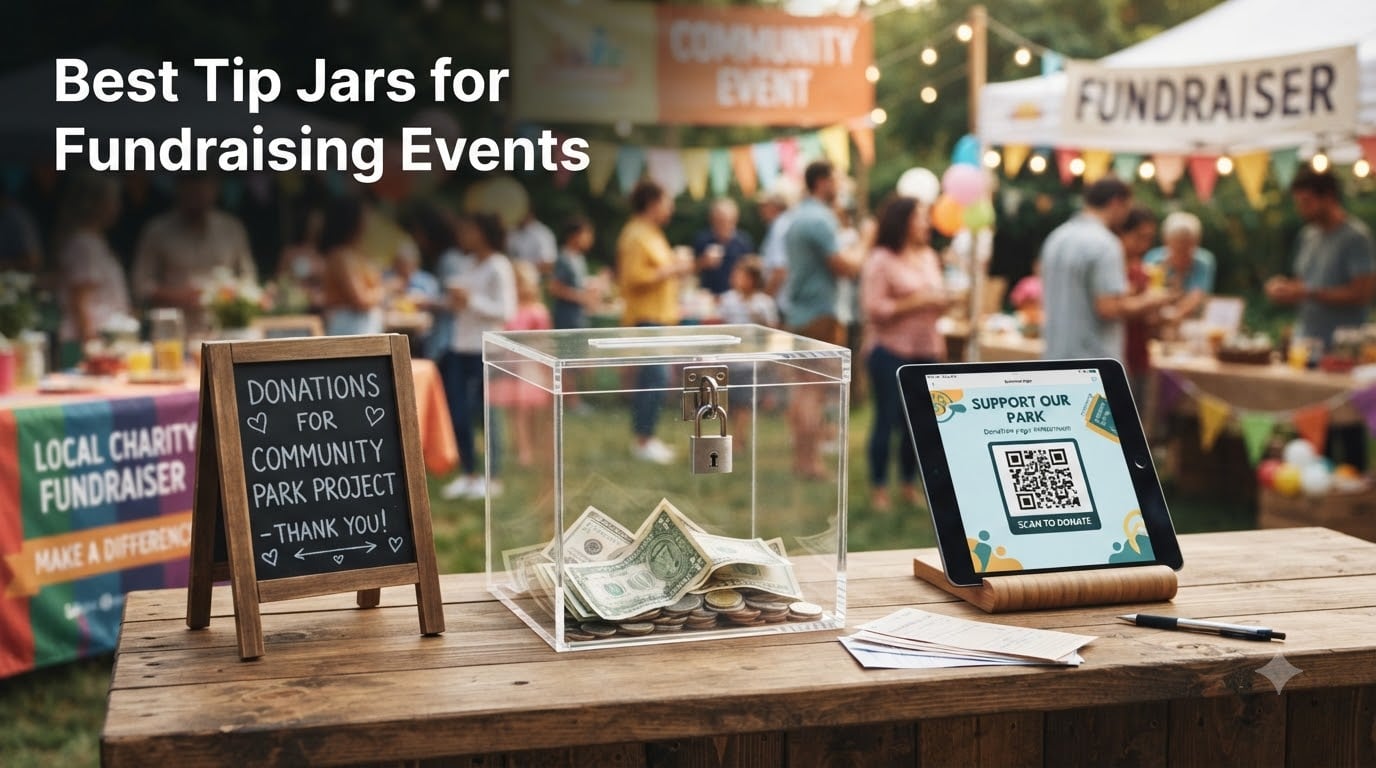 Best Tip Jars for Fundraising Events