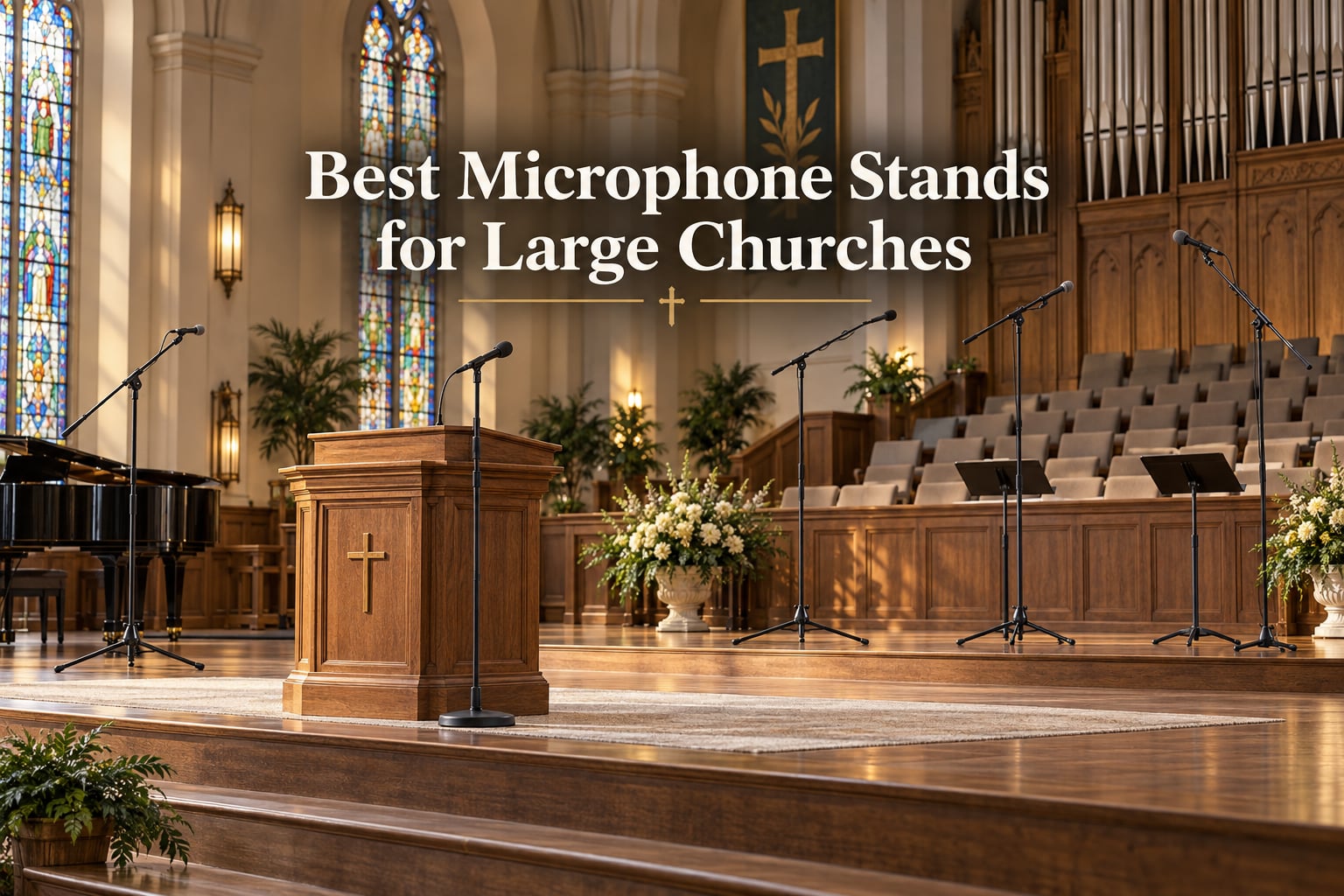Best Microphone Stands for Large Churches
