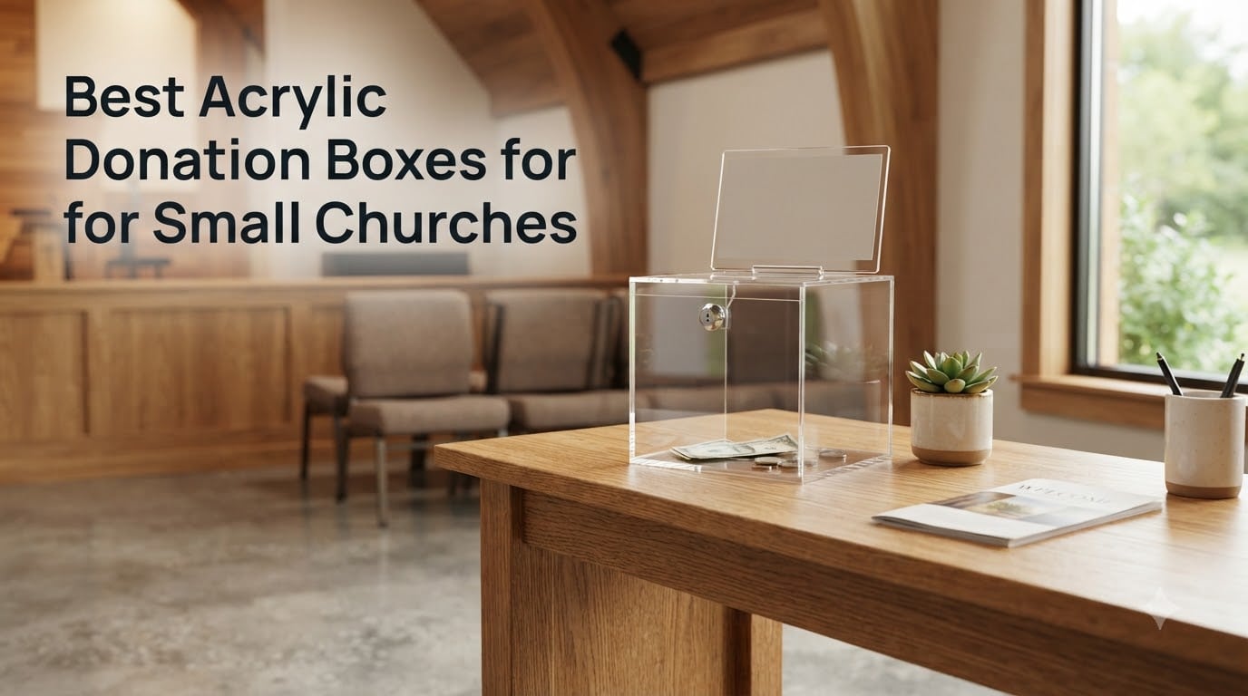 Best Acrylic Donation Boxes for Small Churches