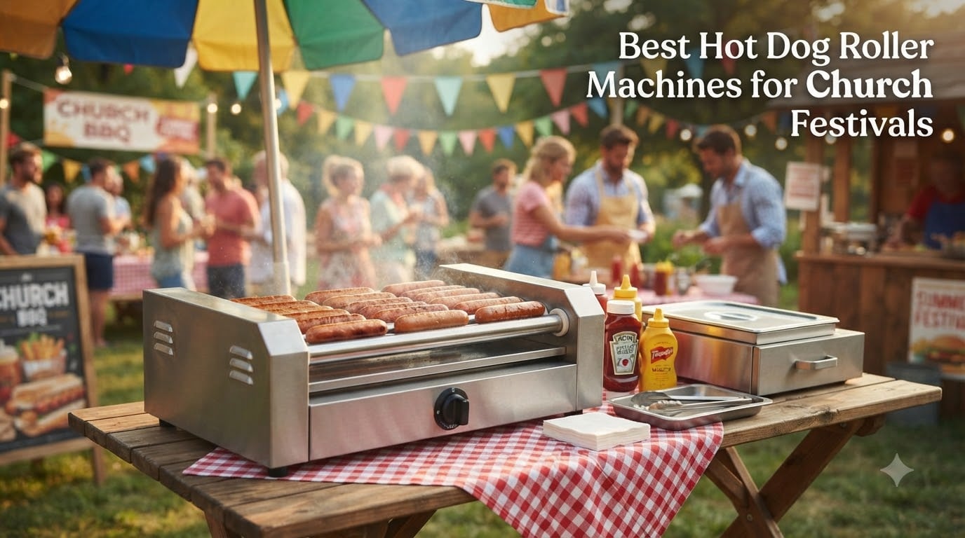Best Hot Dog Roller Machines for Church Festivals