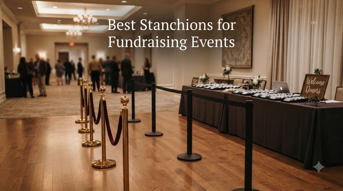 Best Stanchions for Fundraising Events