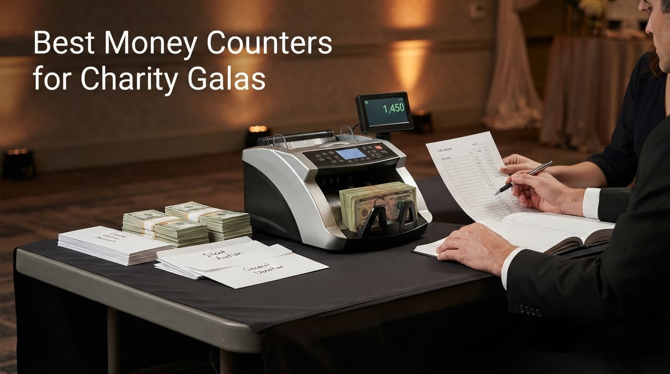 Best Money Counters for Charity Galas