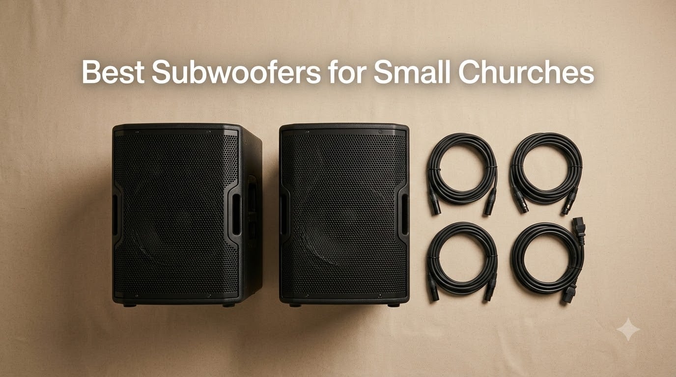 Best Subwoofers for Small Churches