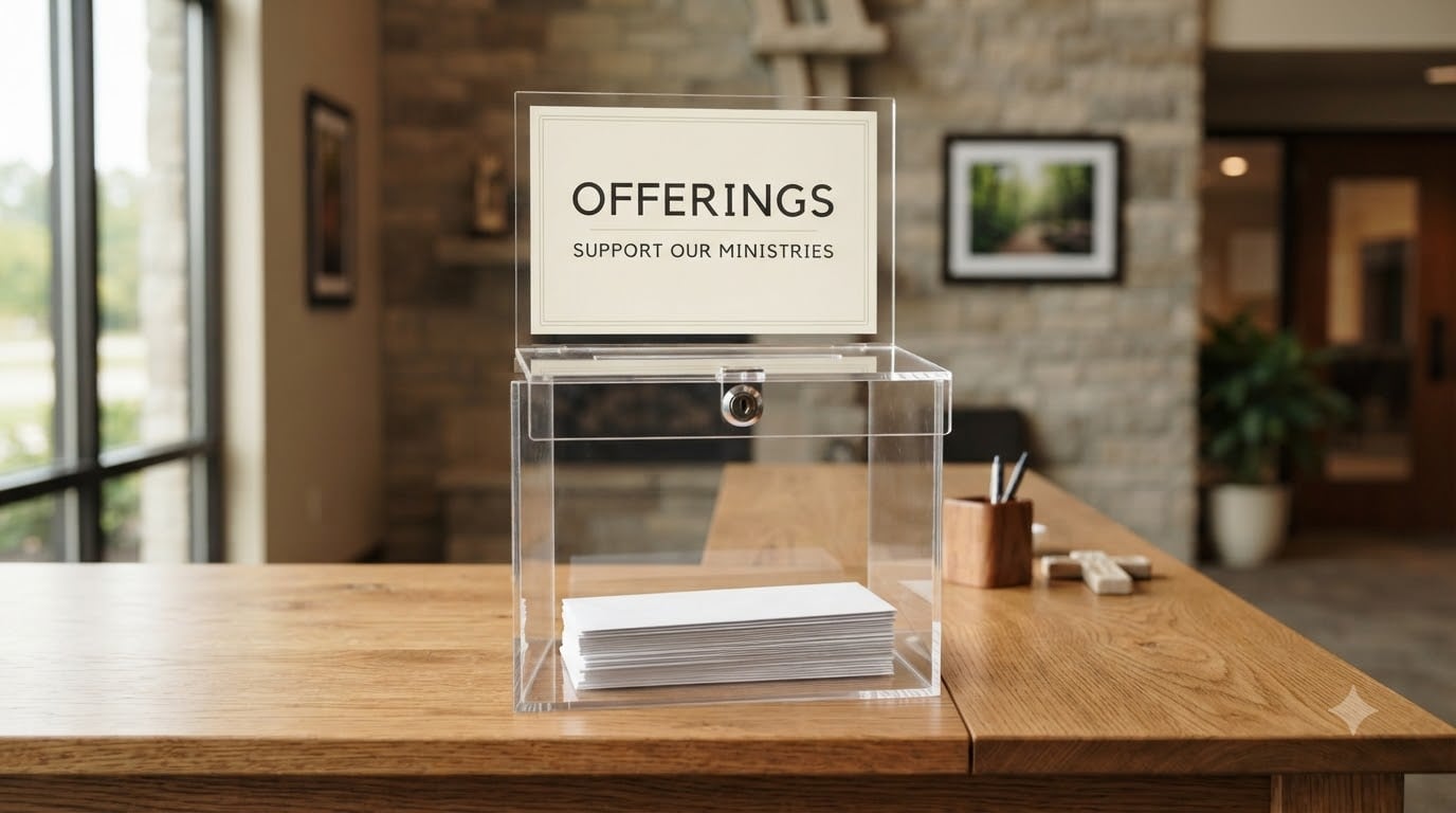 Best Acrylic Donation Boxes for Churches