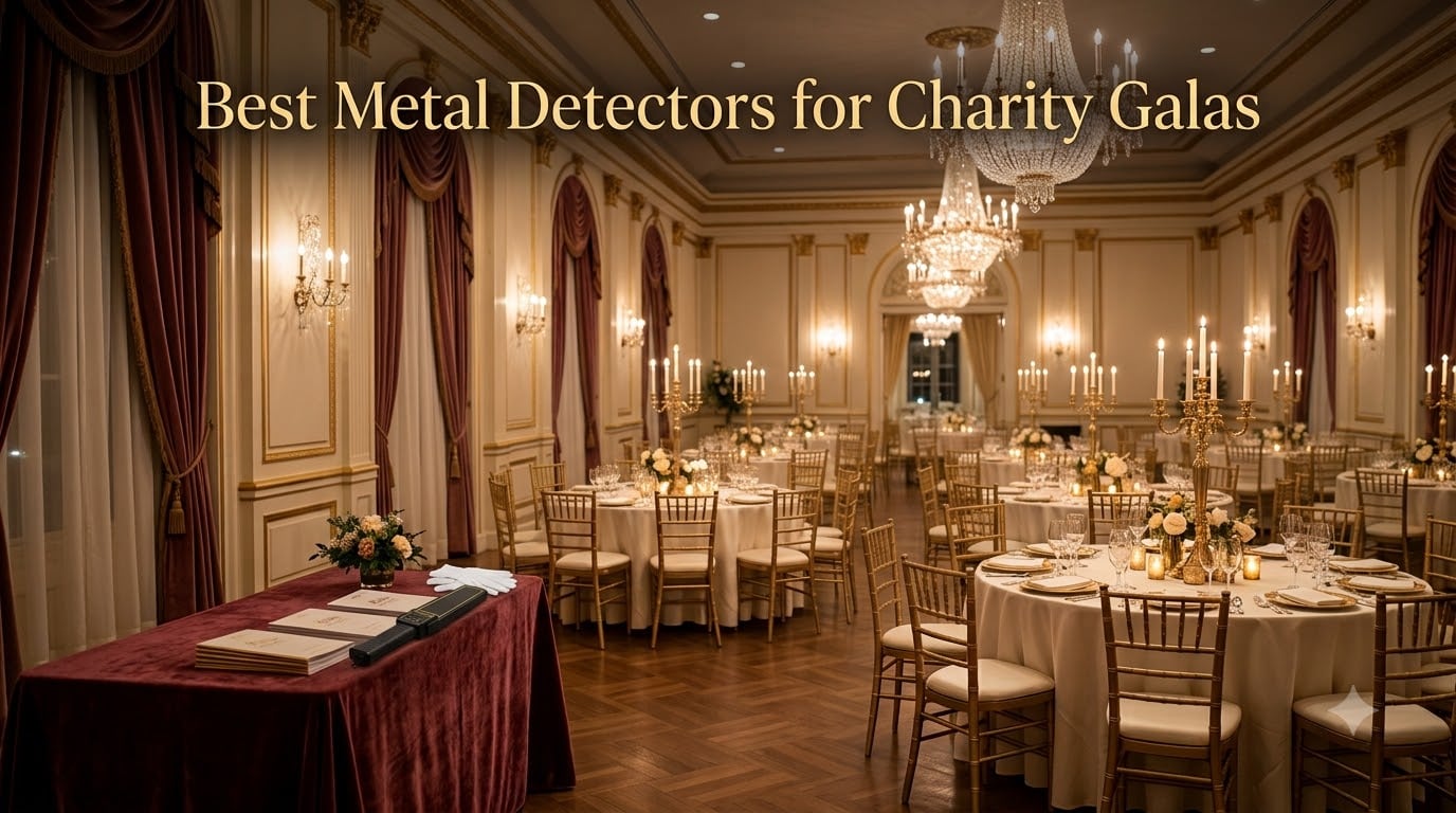 Best Metal Detectors for Charity Galas