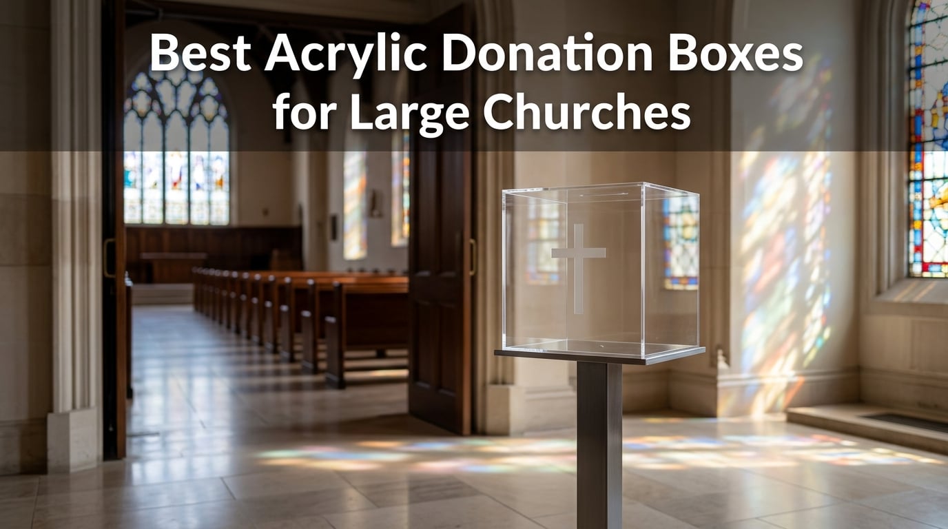 Best Acrylic Donation Boxes for Large Churches