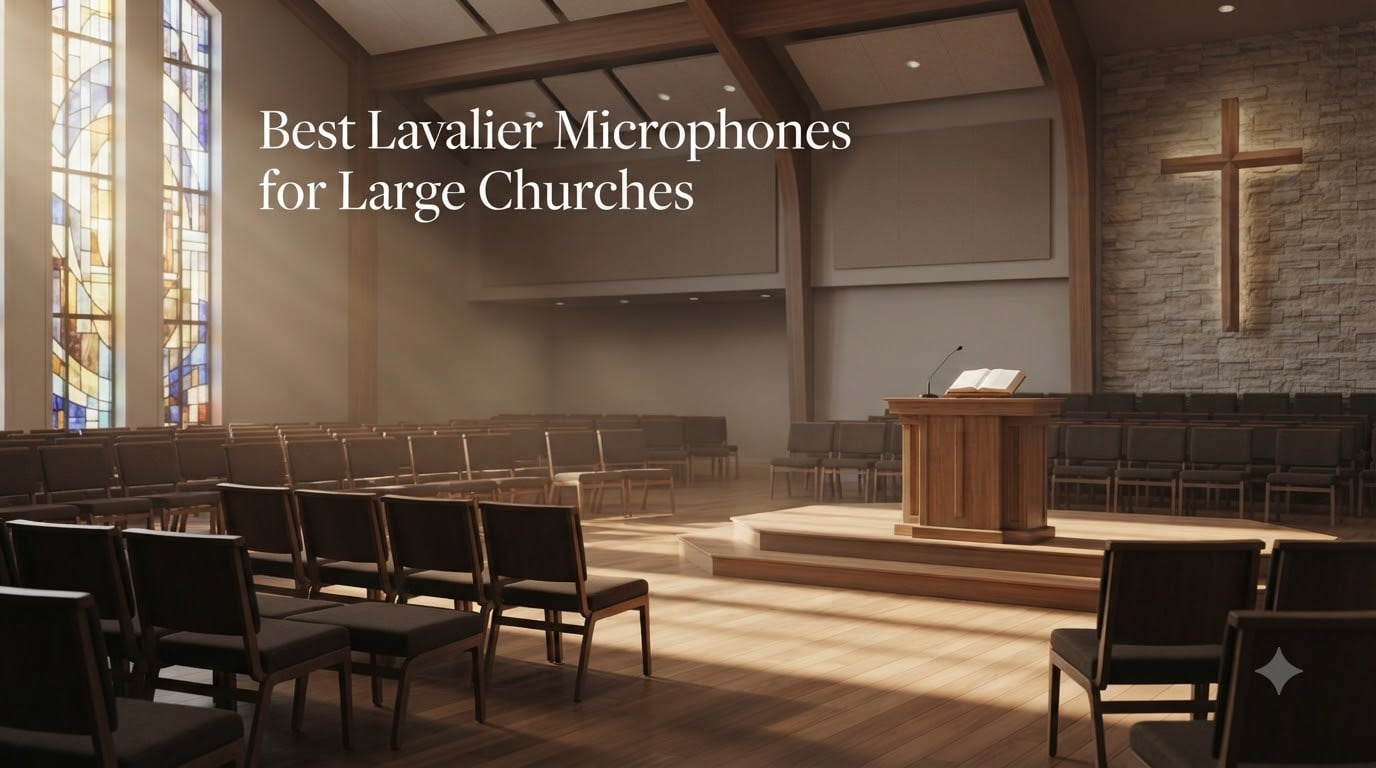 Best Lavalier Microphones for Large Churches