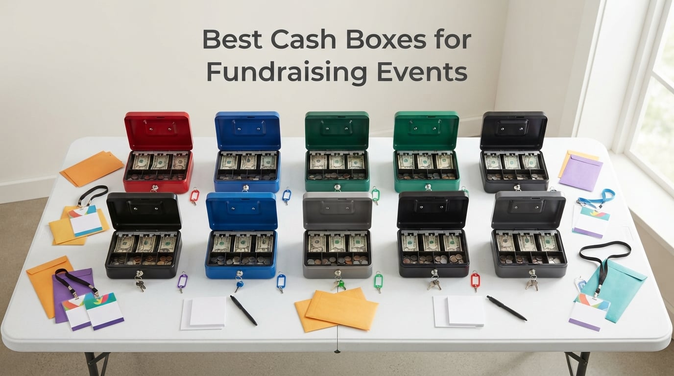 Best Cash Boxes for Fundraising Events
