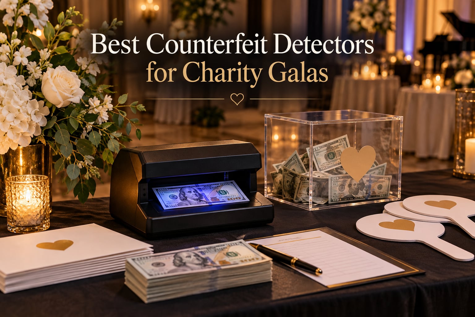 Best Counterfeit Detectors for Charity Galas