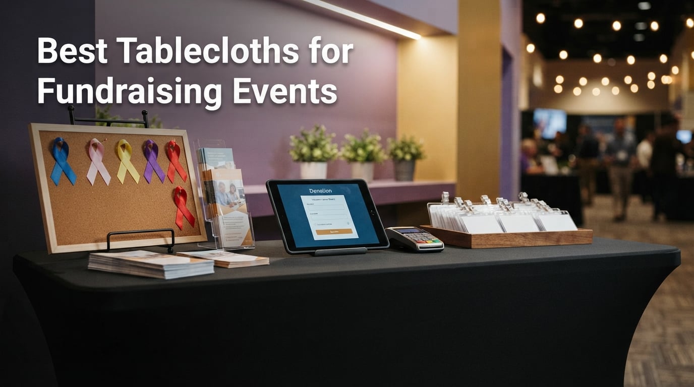 Best Tablecloths for Fundraising Events