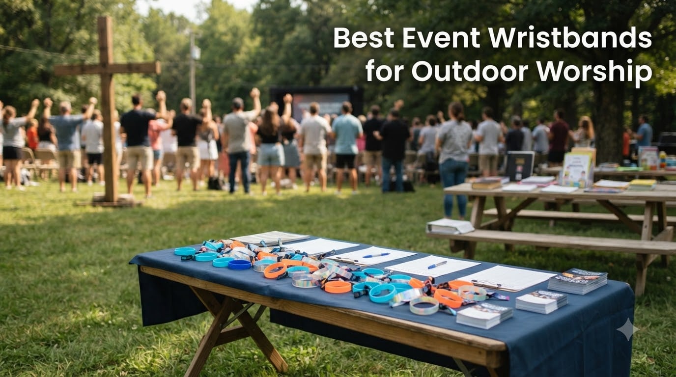 Best Event Wristbands for Outdoor Worship