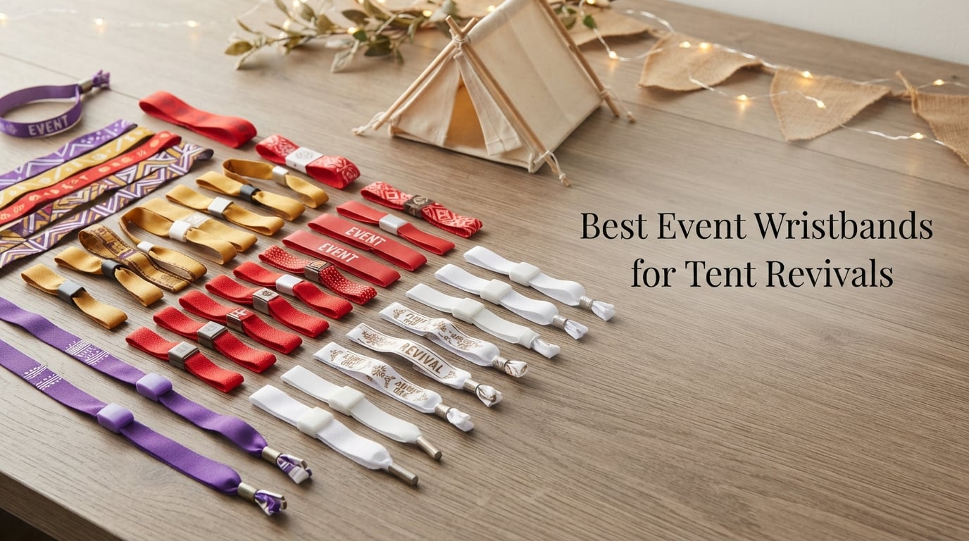 Best Event Wristbands for Tent Revivals