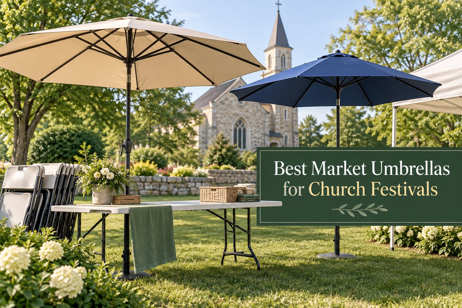 Best Market Umbrellas for Church Festivals