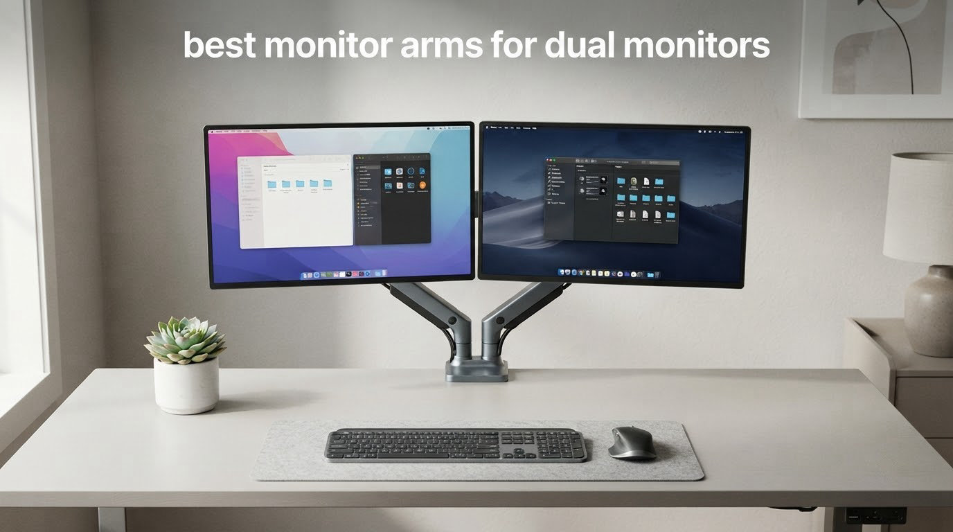 best monitor arms for dual monitors